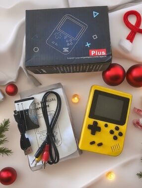 Retro Handheld Gaming Console - Black